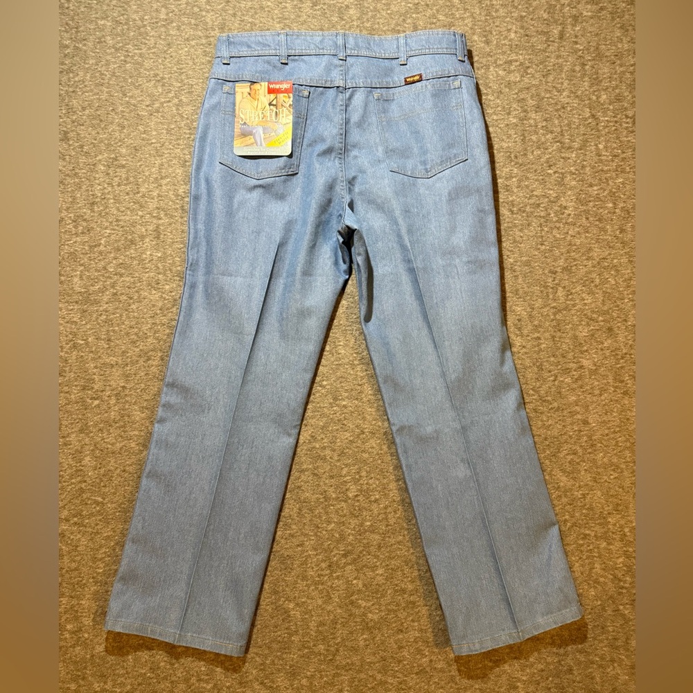 Wrangler Hero Jeans men’s 38x29 blue flex fit waist stretch straight comfort NWT